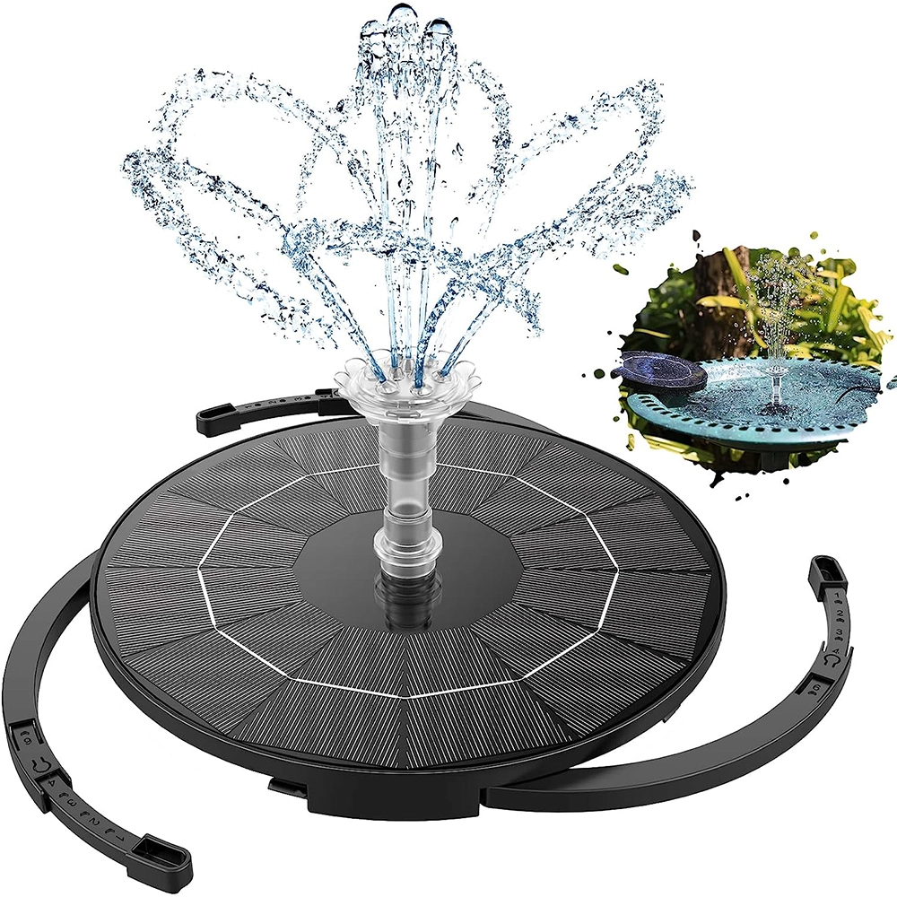 AISITIN 3.5W Solar Fountain Pump for Water Feature