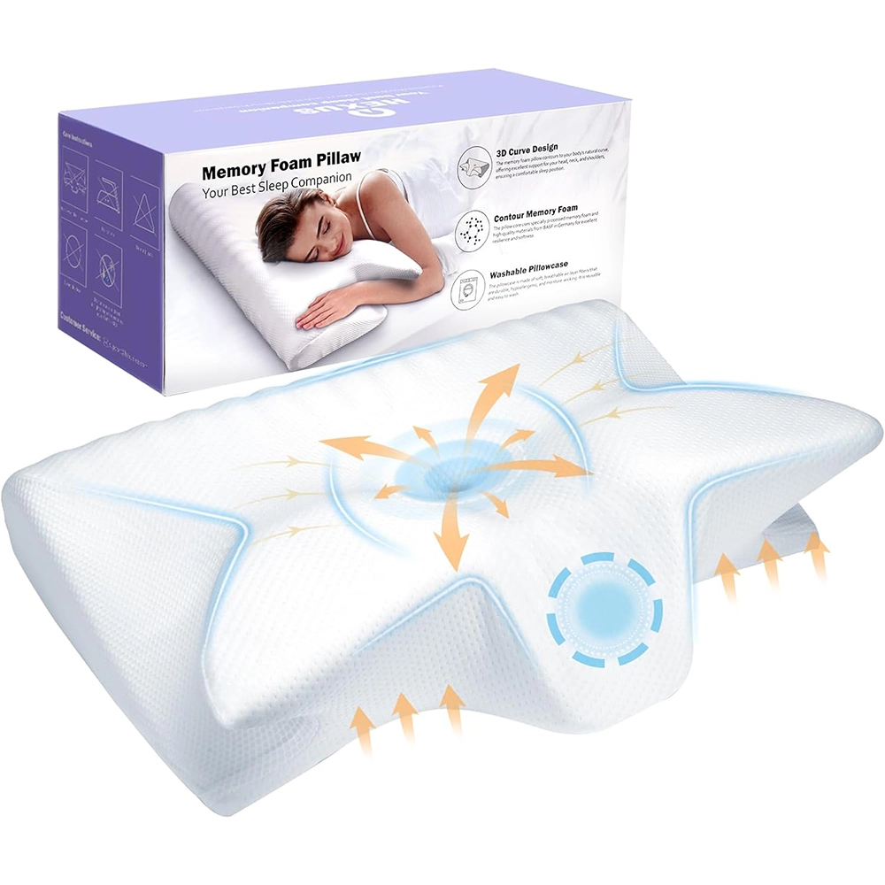 Hexus Cervical Pillow for Neck Pain Relief