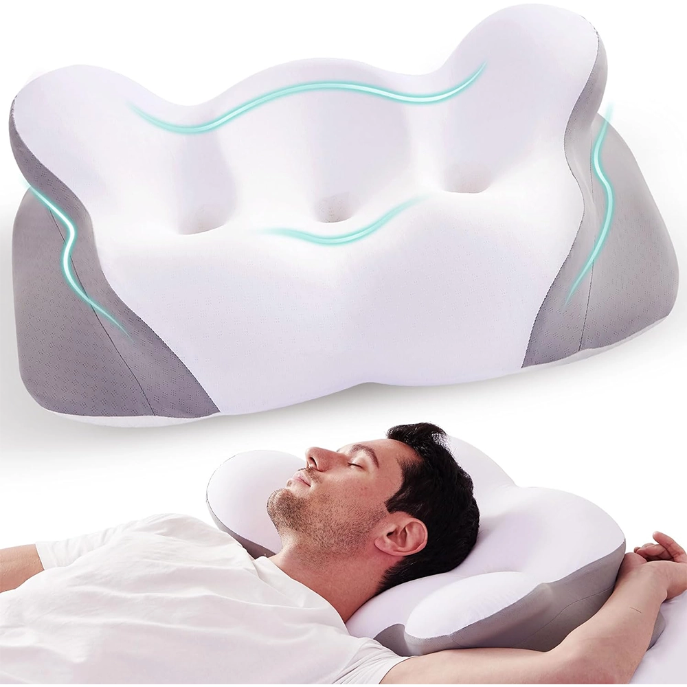 Neck Cervical Pillow, Pillows for Neck and Shoulder Pain