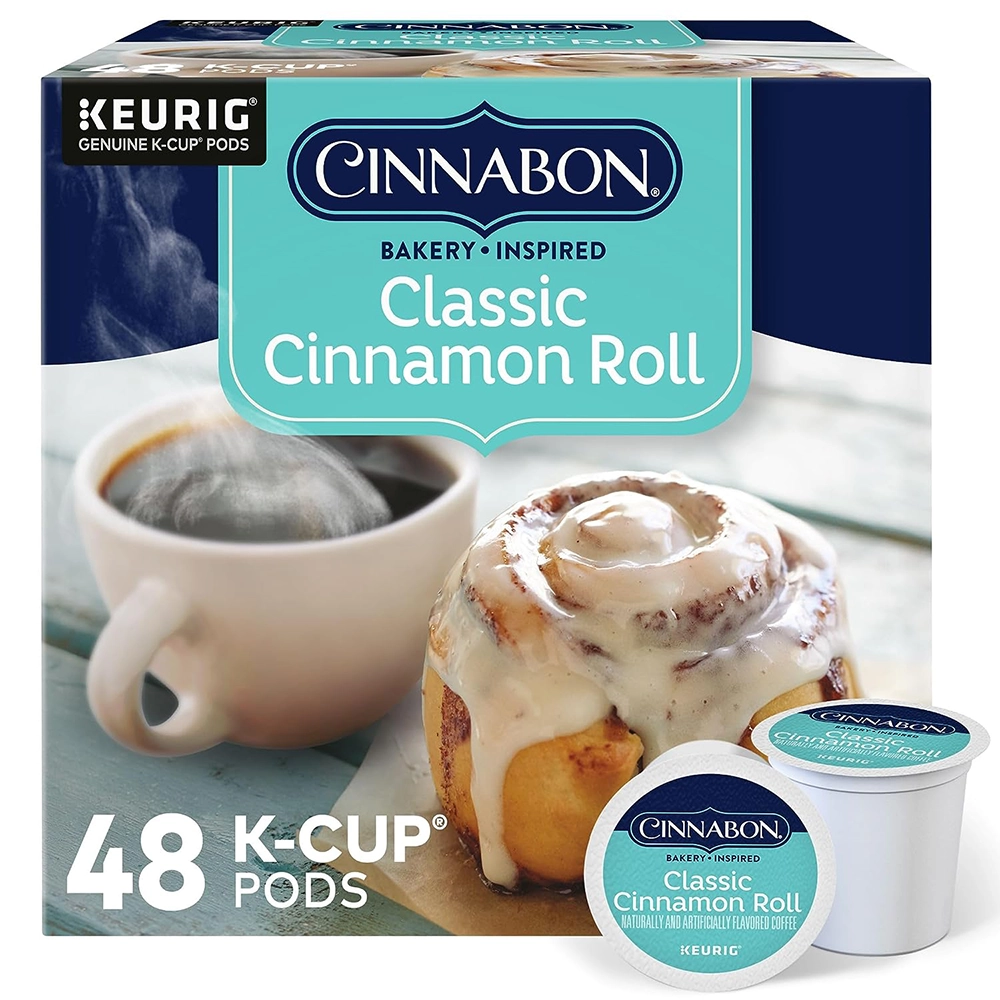 Cinnabon Classic Cinnamon Roll Keurig Single-Serve K-Cup Pods