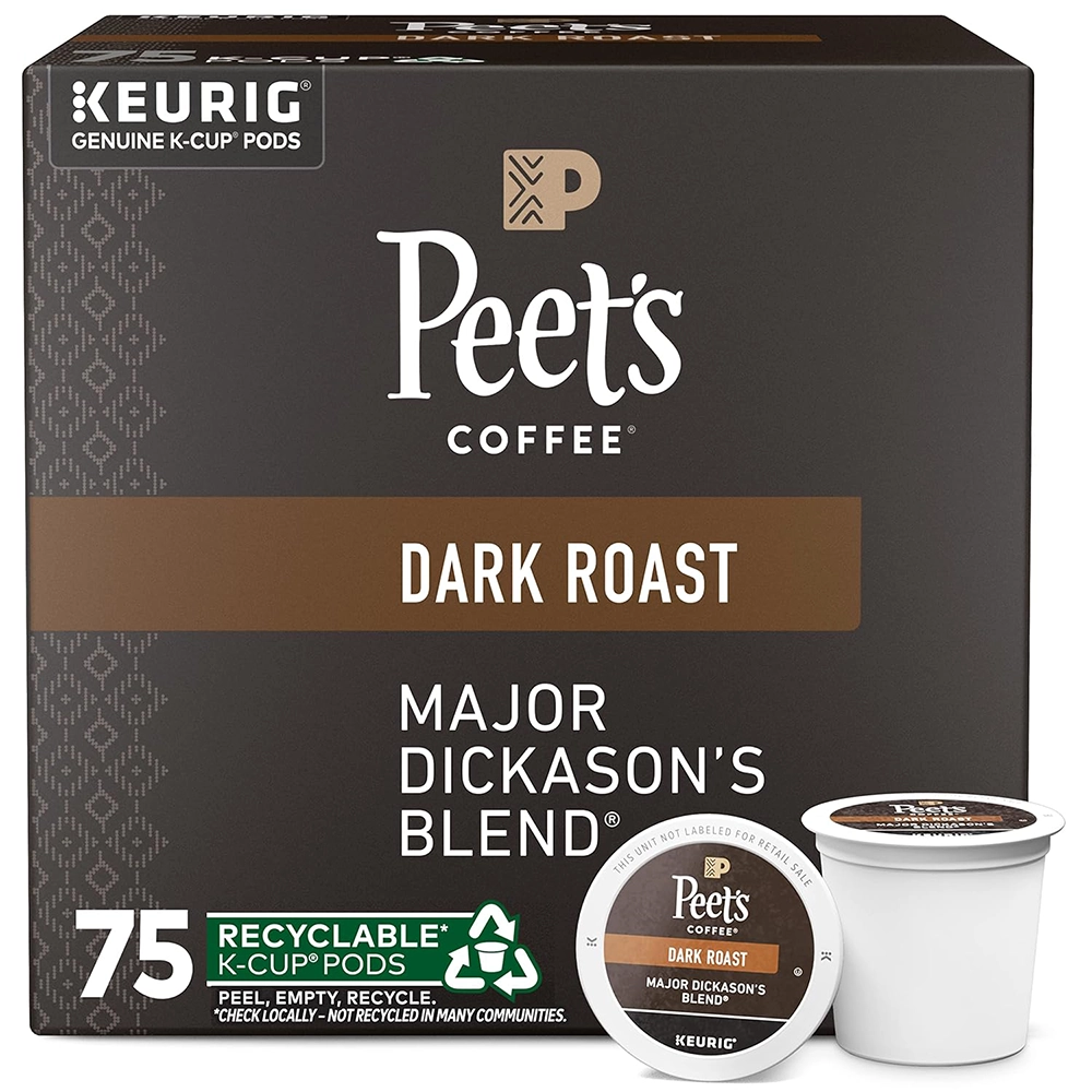 Peet's Coffee, Dark Roast K-Cup Pods