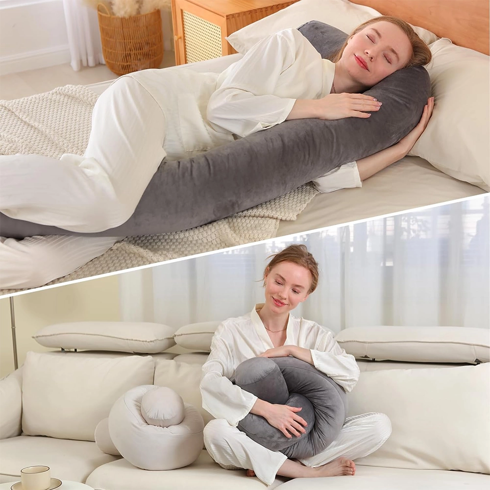 Huloo Long Body Pillow for Adults