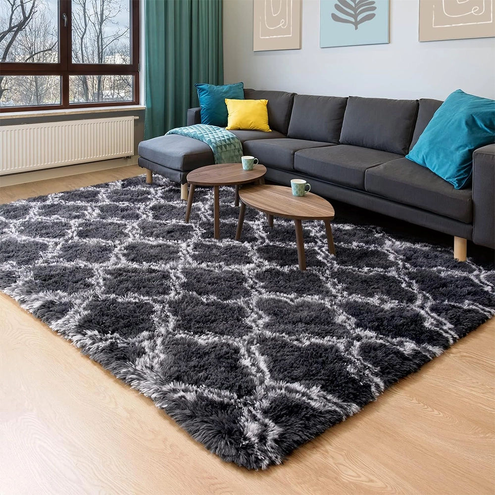 Shag Area Rug Modern Indoor Plush