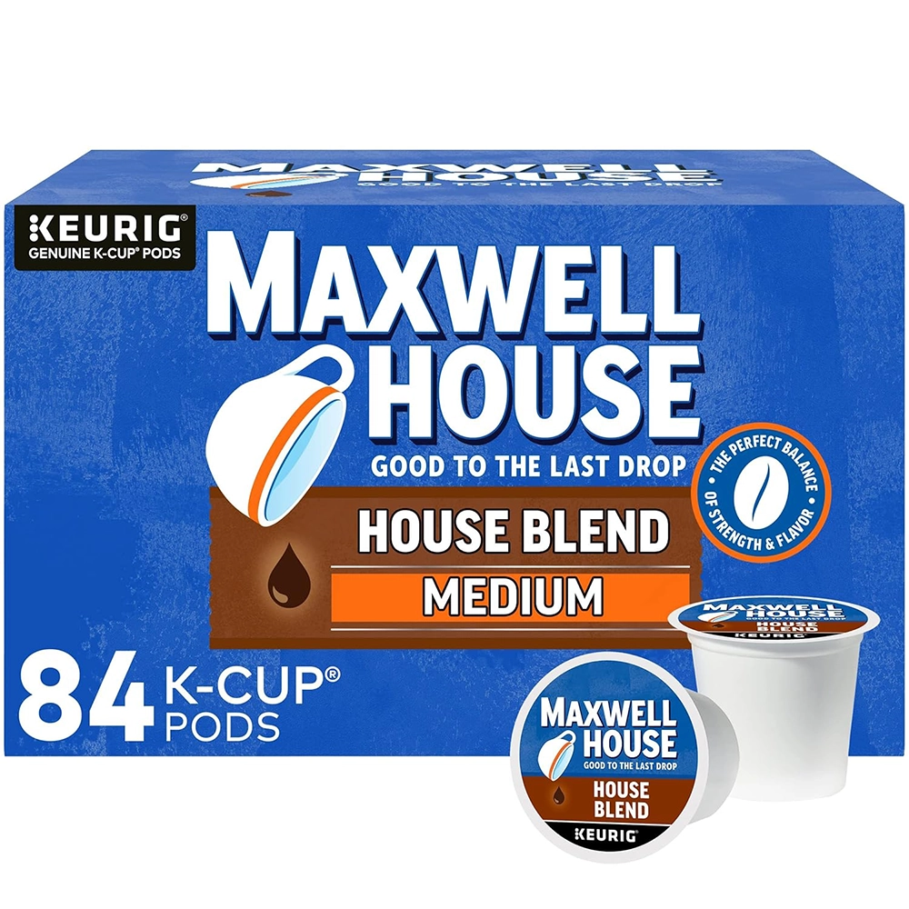 Maxwell House House Blend Medium Roast K-Cup Coffee Pods